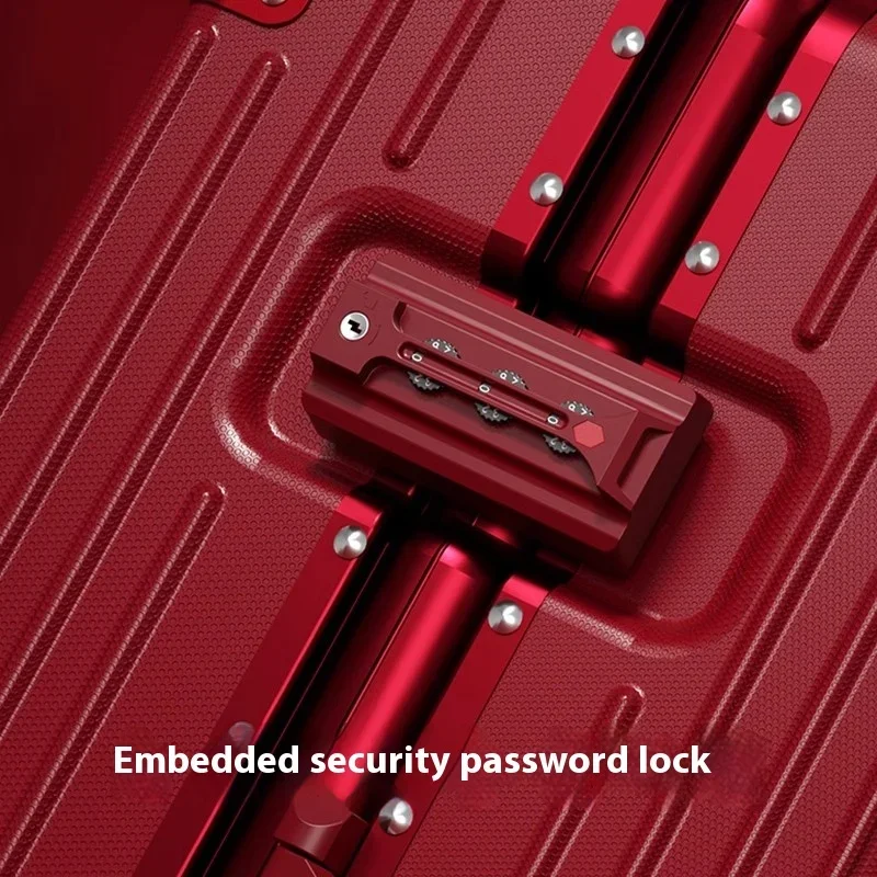 حقيبة سفر حقيبة سفر عصرية للمؤسسات حقيبة مدمجة مقاس 20-28 بوصة خفيفة الوزن حقيبة دوارة مجموعة صناديق مكياج #3