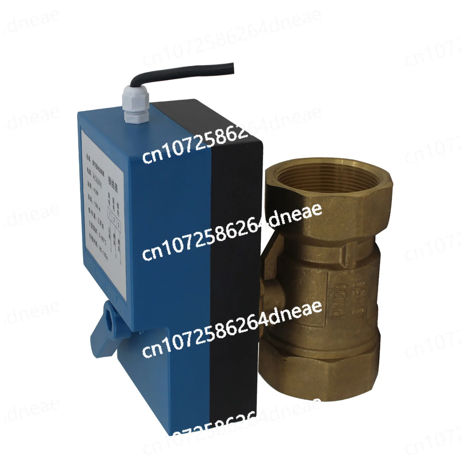 

Electric Motorized Brass Ball Valve AC 220V Two Way Three Way 3-Wire Two Control Actuator L Type DN15 DN20 DN25 DN32 DN40 DN50