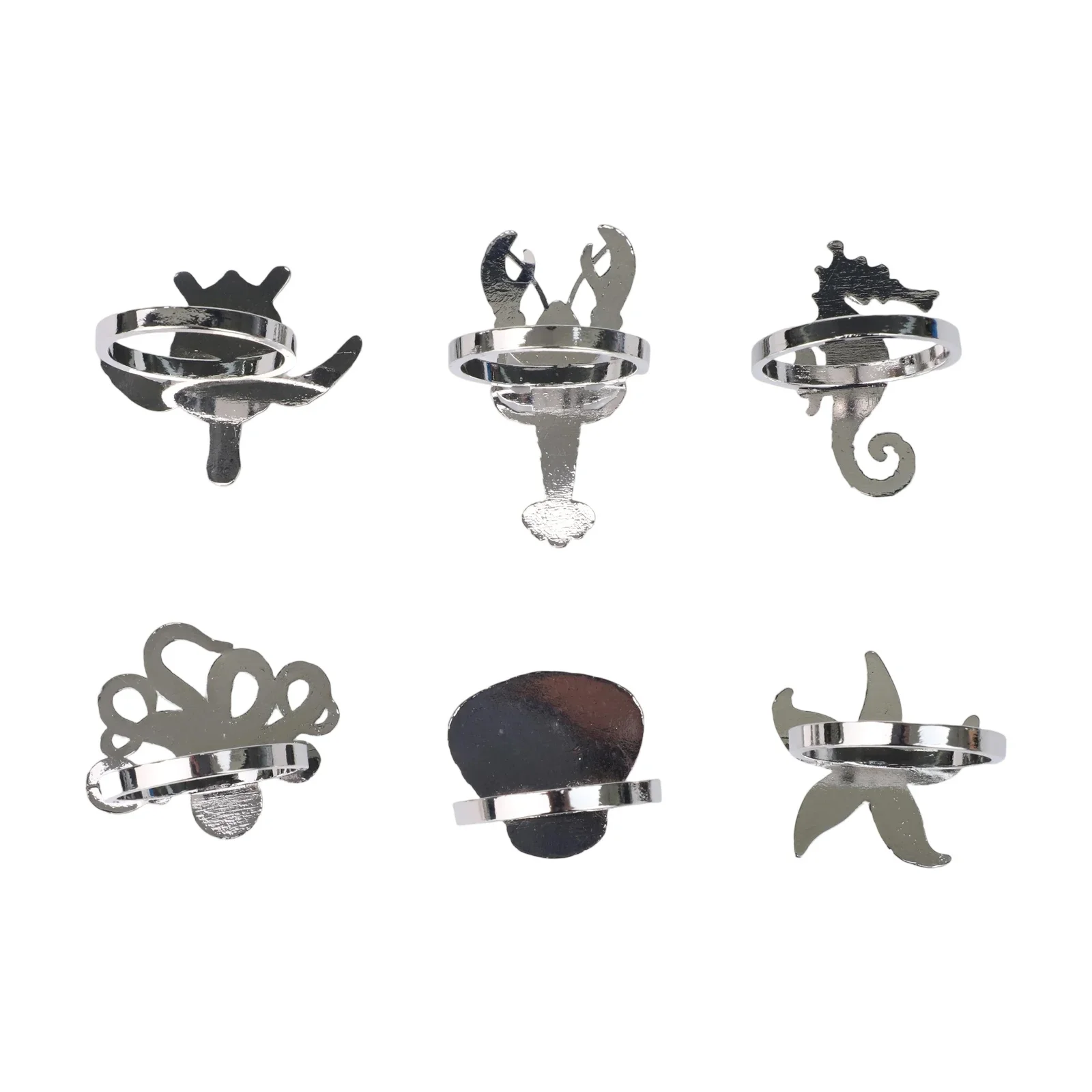 

As Shown Marine Decor Dinner Accessories Long-lasting Use Sturdy Metal Construction Suitable For Family Gatherings