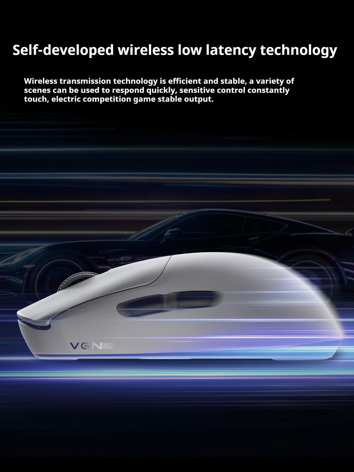 Vgn Feilong Y2 Ultra Dual 8k Ultra-Lightweight Wireless Bluetooth Three-Mode Mouse Game Esports Office Boyfriend Gift