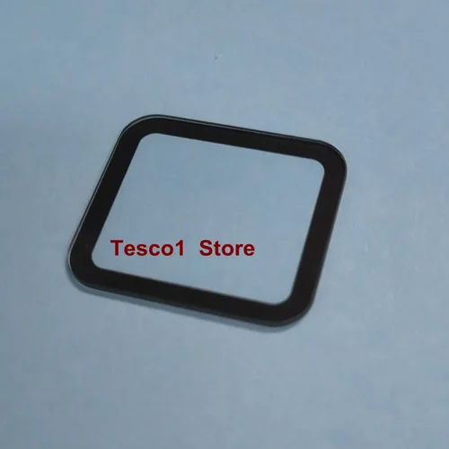 Imagen 2 del producto 1 Uds nueva cubierta de lente piezas de repuesto de reparación de vidrio templado para GoPro Hero 7 versión plateada y blanca cámara + cinta adhesiva