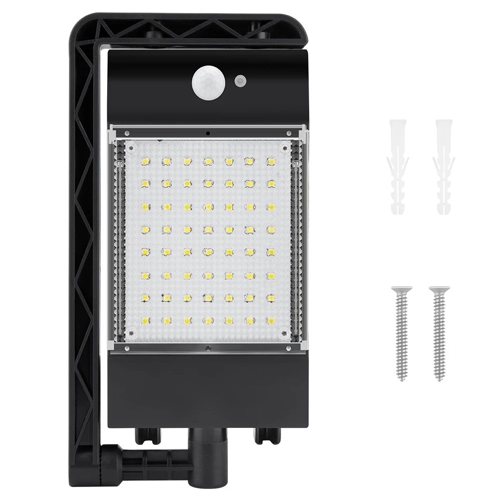 

Solar Street Light 70LED Motion Sensor with 3 Modes Auto On/Off Dusk to Dawn Waterproof for Parking Lot Yard Garden