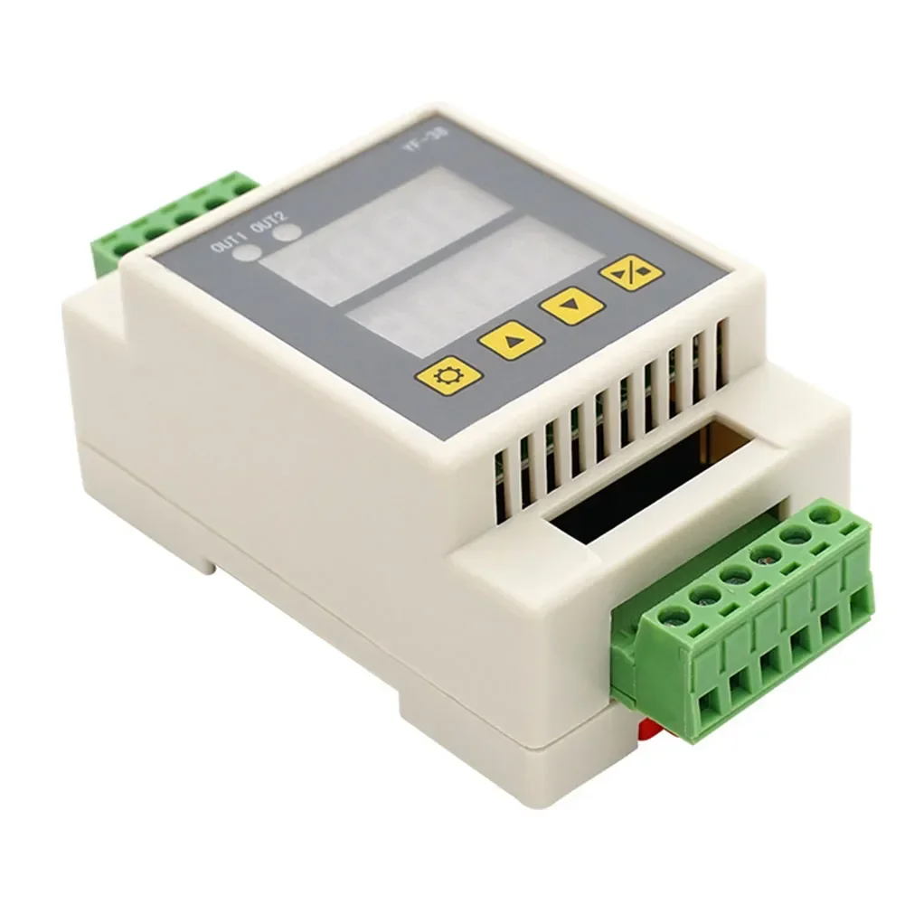 

Adjustable Delay Module 2-Channel Relay Board Pluggable Terminal Blocks Solenoid Valve Control Home Automation