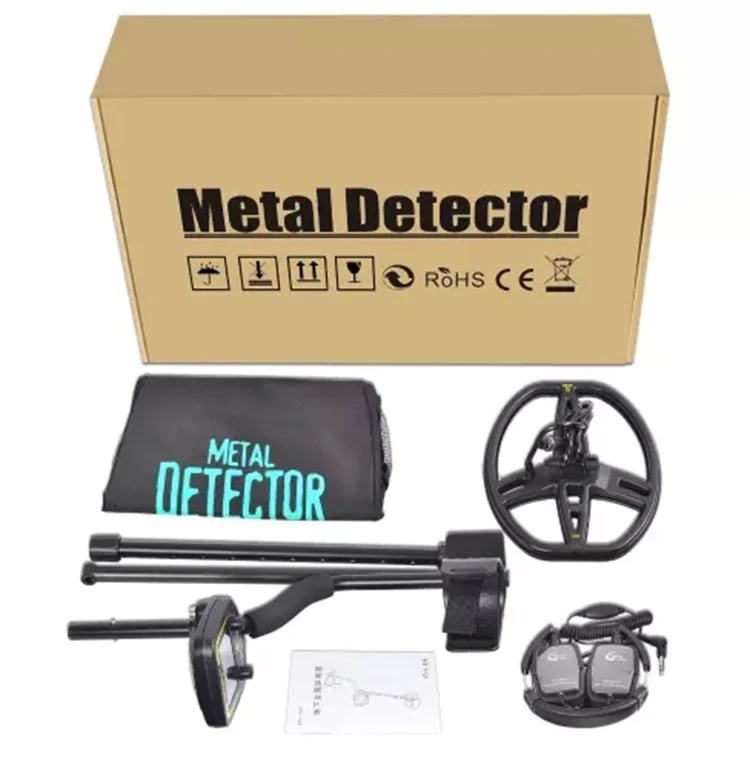 Il miglior metal detector portatile sotterraneo professionale 3M Ricerca profonda Finder Gold Treasure Hunter Metal Detector