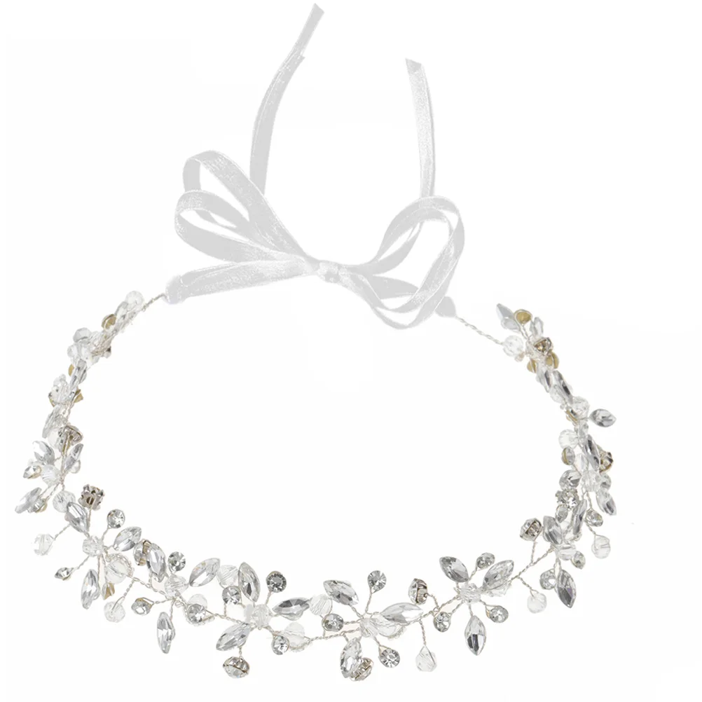 

Повязка для волос со стразами и кристаллами, нежная свадебная повязка для волос, лоза, аксессуары для волос невесты, повязка на голову со стразами, свадебные аксессуары