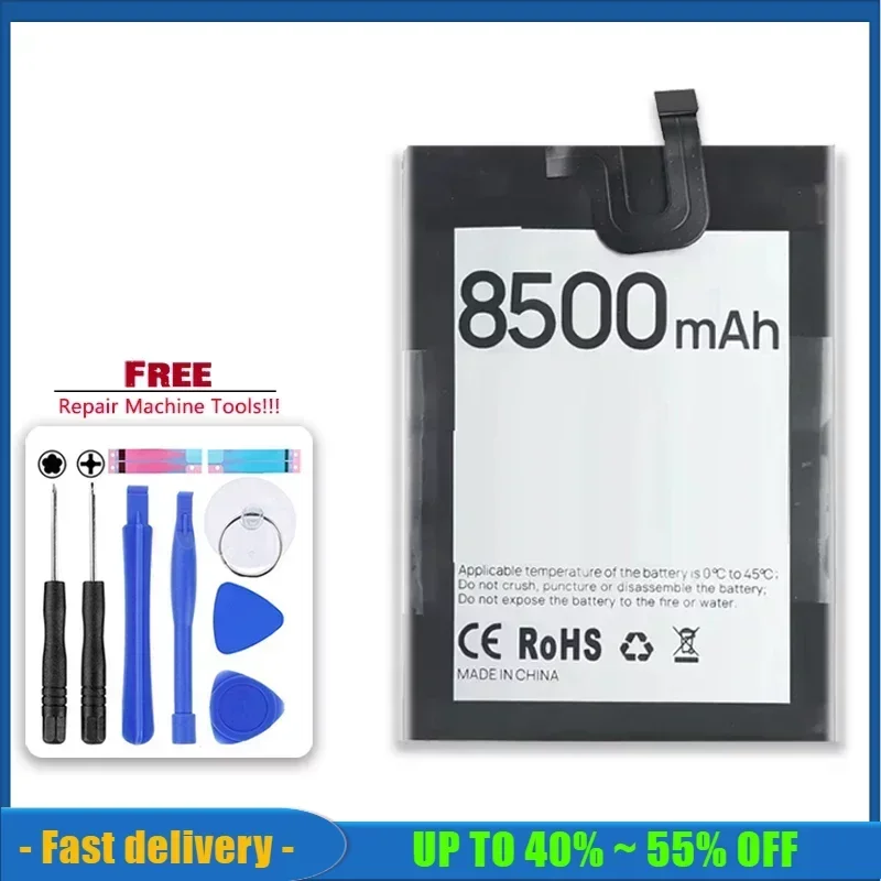 

8500mAh Portable Battery BAT21ZN1318500 For DOOGEE S97 Pro Replacement Mobile Phone Batteries