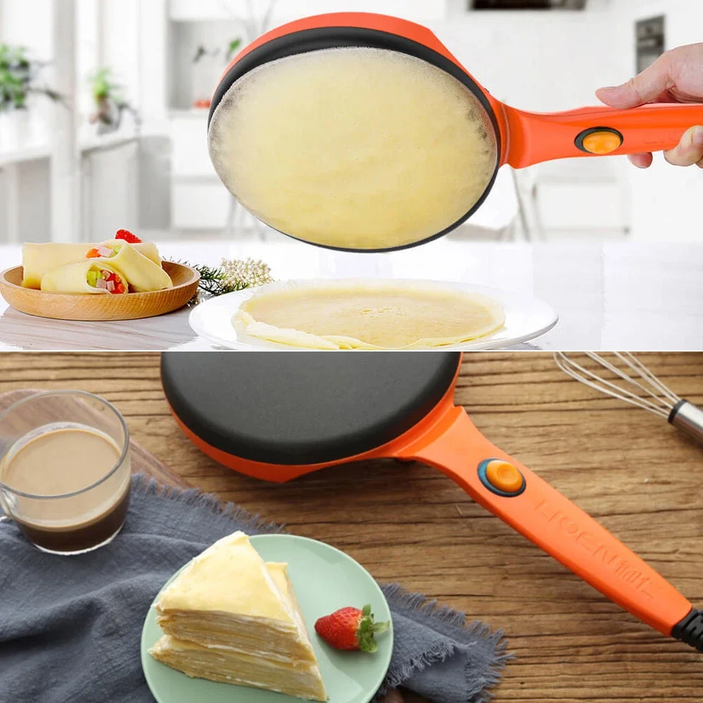 Multifunctional Non-stick Electric Pancake Pan China Spring Roll Fryer Pizza Roll Pancake Baking Pan Grill Smokeless Grill