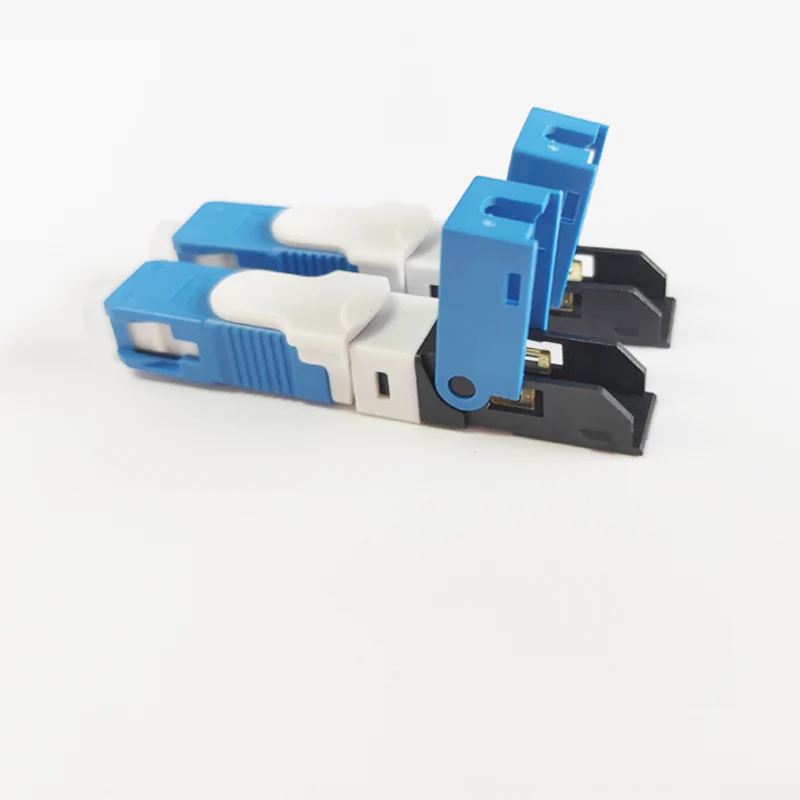 

Single Mode Optical Fiber Quick Connector, FTTH, ESC250D, Field assembled, SC APC UPC, Fast Connector, Customized, 10Pcs