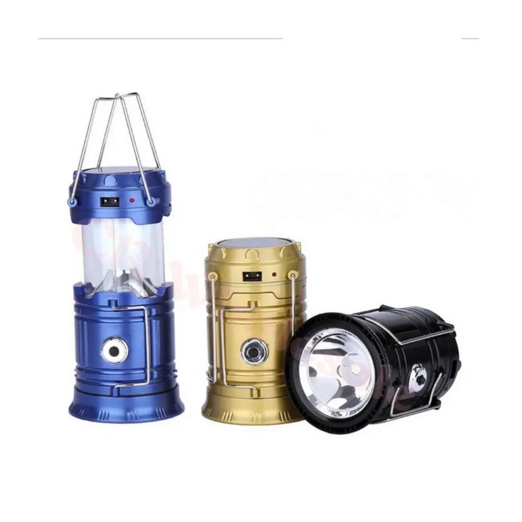 5900t Solar Powered rechargeable With Usb Input Camping Flashlight Big size