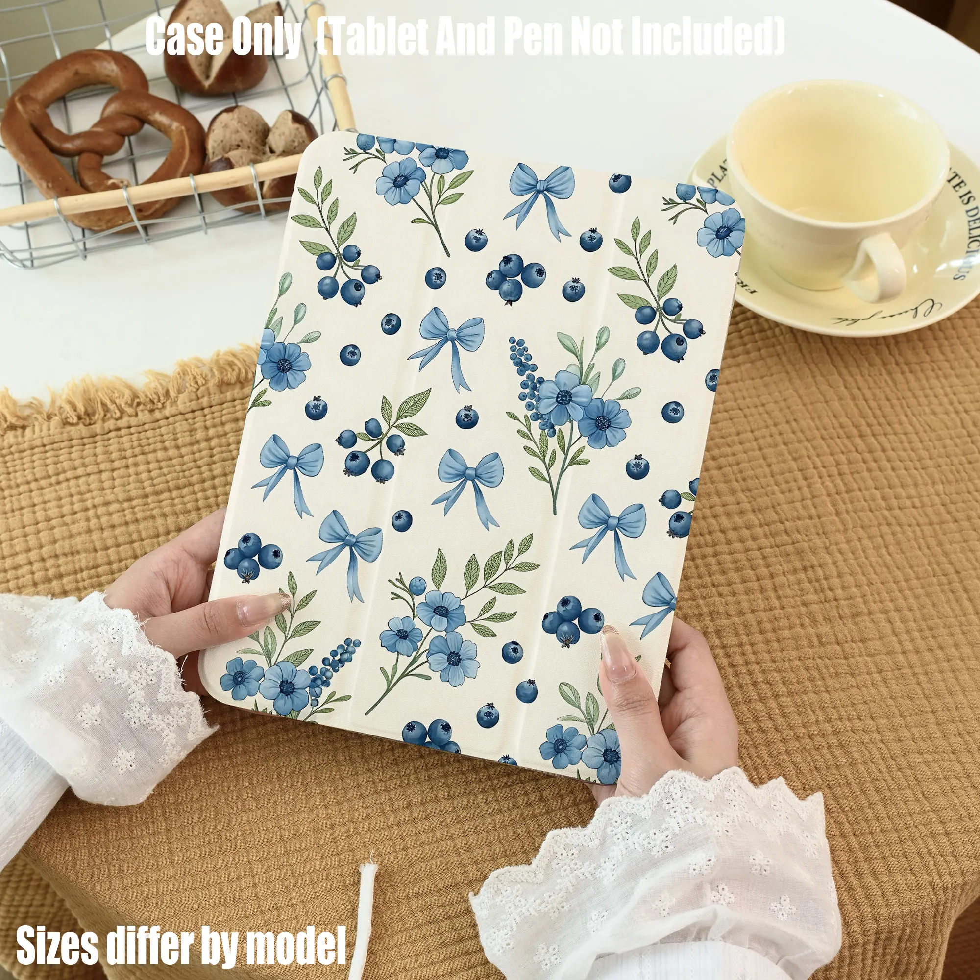 Slim Fit Premium TPU Tablet Cover, Shockproof Durable Lightweight Protective Case for iPad Samsung Huawei Honor Redmi Xiaomi