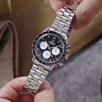Watchdives New WD1863 39mm Watch VK63 Quartz Chronograph Movement BGW9 Luminous 10Bar Waterproof 39mm Vintage Watches photo 2