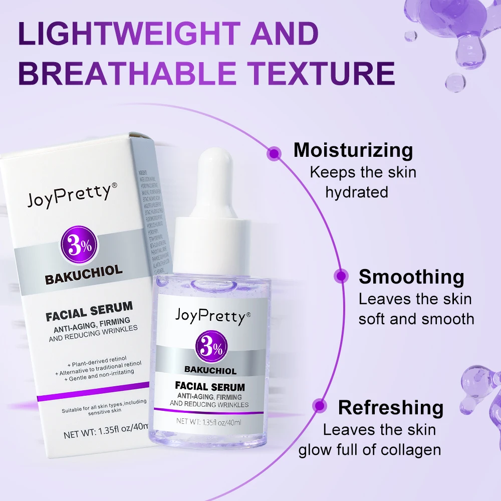 Retinol Wrinkle Remover Face Serum Hyaluronic Acid Anti Aging Fine Lines Lifting Neck Wrinkle Facial Serum Skin Care JoyPretty