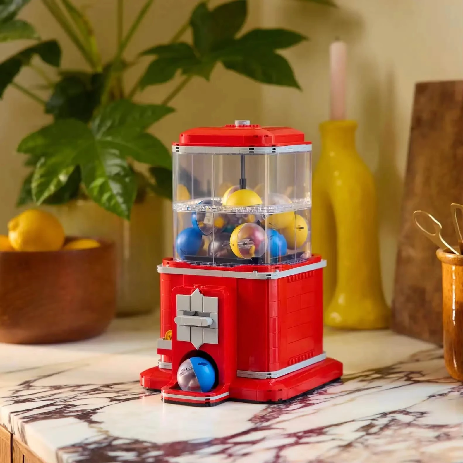 

1343Pcs Ideas 2vending machine set technical building Blocks Jigsaw puzzle building blocks Toys for Girls and boys Gifts