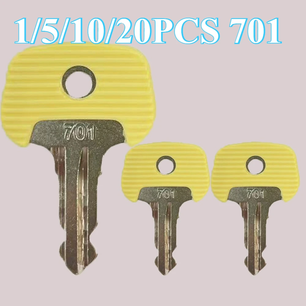5/10/20PCS 701 Forklift Ignition Key For Ant BT Subway Trucks 28520480