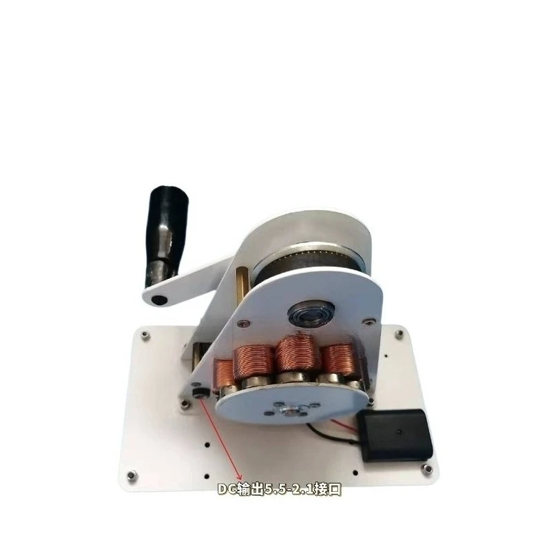 For Hand Generator, Emergency USB Charging 12V Permanent Magnet Small Power Generation, Physical Electromagnetism