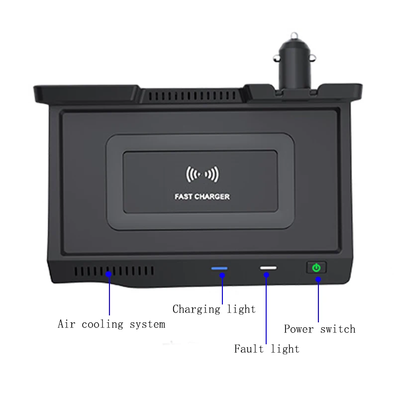 For Nissan Teana J33 Altima L33 2019 2020 2021 15W Car wireless phone charger charging phone holder accessories view 4