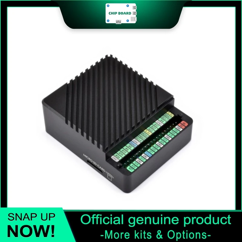 Waveshare CM5 Base Board, Mini Dual Gigabit Ethernet Expansion for Raspberry Pi Compute Module 5 (CM5 Not Included)