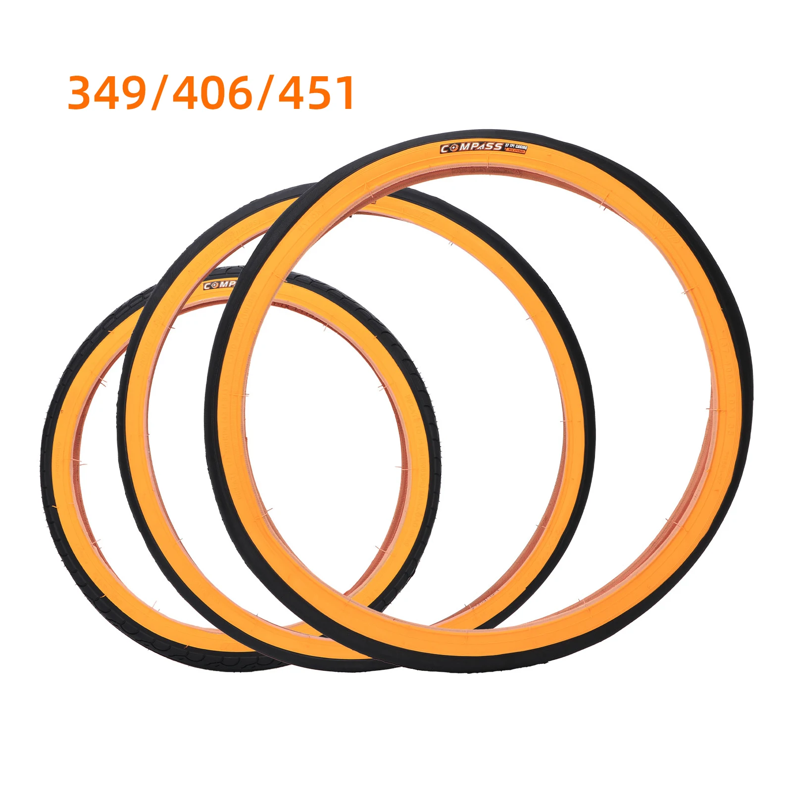 Folding Bicycle Tire 349 16\