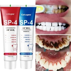 Probiotic Toothpaste SP-4 Whitening Tooth Remove Plaque Stains Teeth Whitener Oral Hygiene Clean Fresh Breath Dental Tools 2024