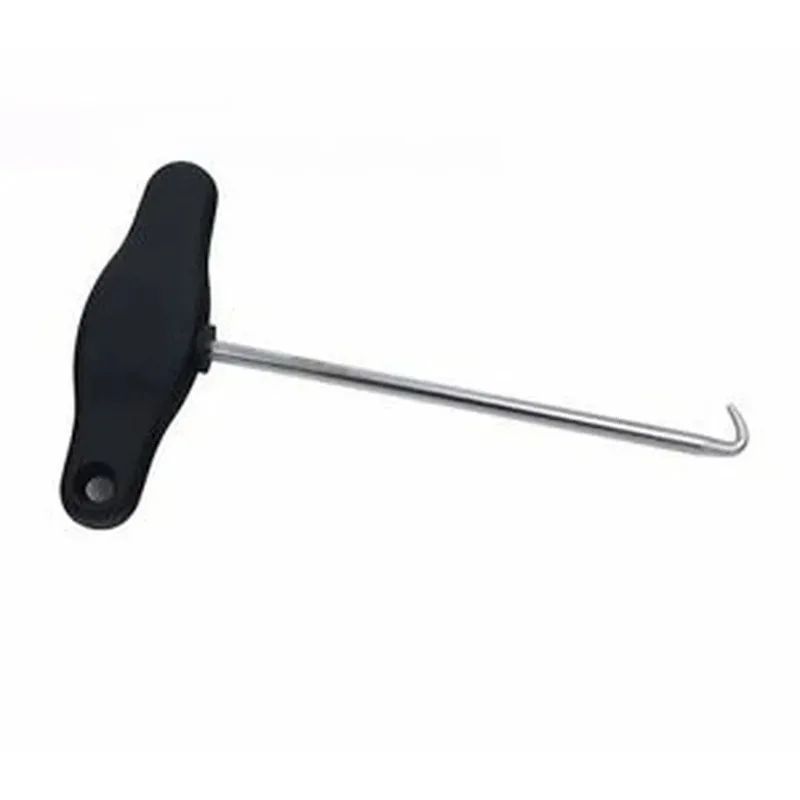 

New 3438 T Shape Handle Handbrake Pull-out Hook VAG Dashboard AC Trims Removal Tool Fit For VW Audi