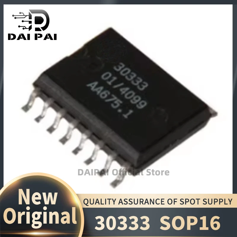 (10Pcs/Lot) 100% New original 30333 SOP16 Suitable for transmission computer chips Automotive computer IC