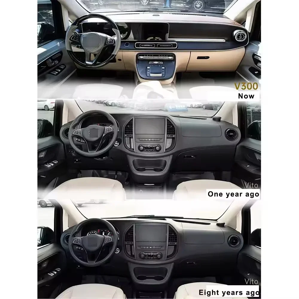 CARVAL JH High-quality  Inner Upgrade Instrument Panel Upgrade Kit for MB Vito V300 2016-2023