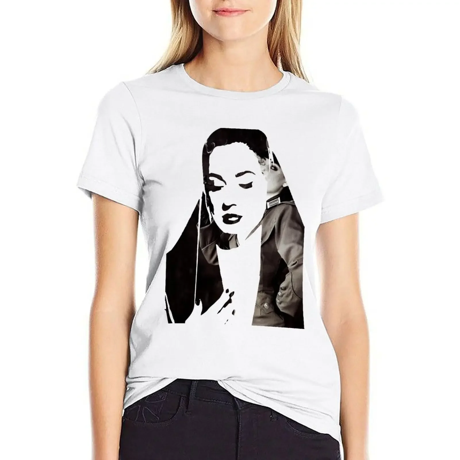 Dita von Teese Dark Thoughts T-shirt tops shirts graphic tees tshirts woman