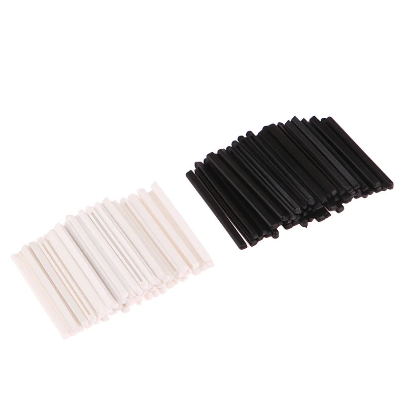 50Pcs/set Pet Clipper Blade Parts Replacement Blade Guides White Black Pet Clipper Blade Accessories