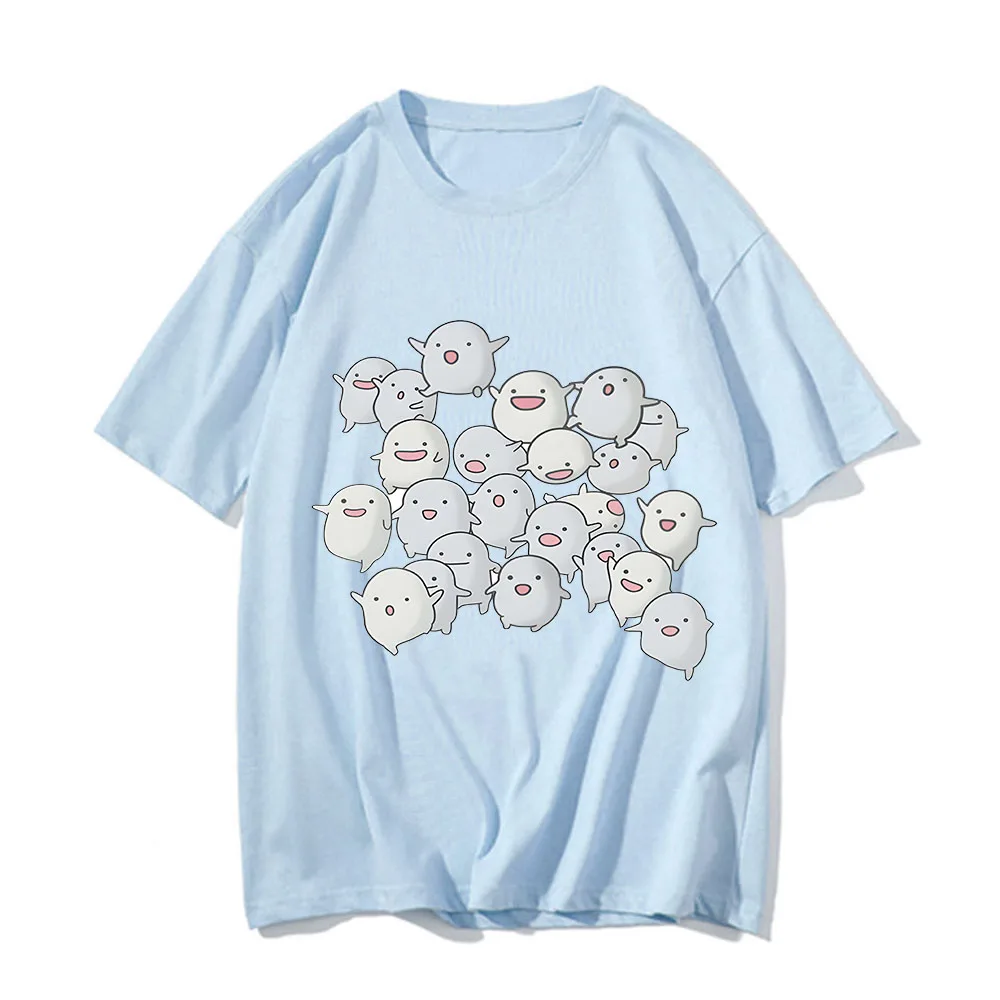 Warawara THE BOY AND THE HERON T Shirt Men/Woman Harajuku Aesthetic Graphic Kawaii Shirt Unisex Casual High Quality Cute Clothes image 5
