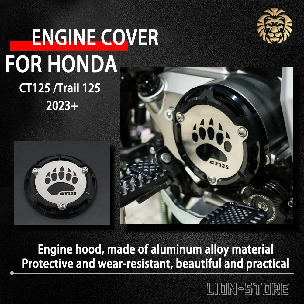 FOR HONDA CT125 Trail 125 CT 125 2023 2024 Motorcycle accessories Engine protective cover Engine hood