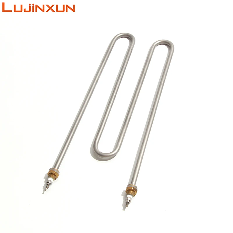 Lujinxun 201SUS Electric Heating Tube for Noodle Pot Cooking Machine Bucket,220V/380V 2KW/3KW/4KW