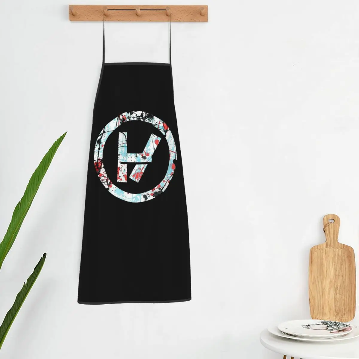 Custom Unisex T-Twentys One P-Pilots Logo Kitchen Chef Cooking Baking Apron Women Men Tablier Cuisine for Painting