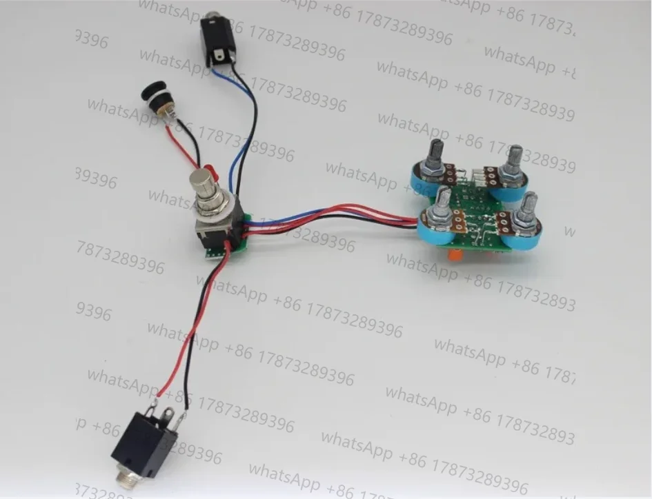 DIY Guitar Handmade Single-block Effector Demo Tape Fuzz Replica Fuzz Fuzz Effector Circuit Board