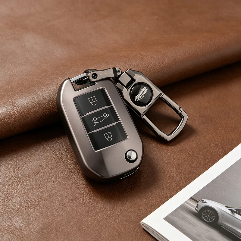 TPU for Citroen Berlingo 2021 C3 Aircross C4 C4L C5 C6 C8 Picasso for Peugeot 208 2019 308 Flip Remote Car Key Case Cover Fob