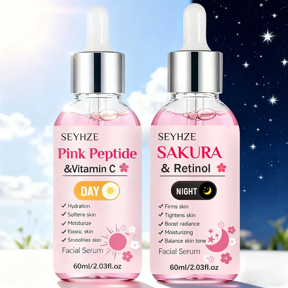 SEYHZE Sakura Retinol + Peptide Vitamin C Double Moisturizing