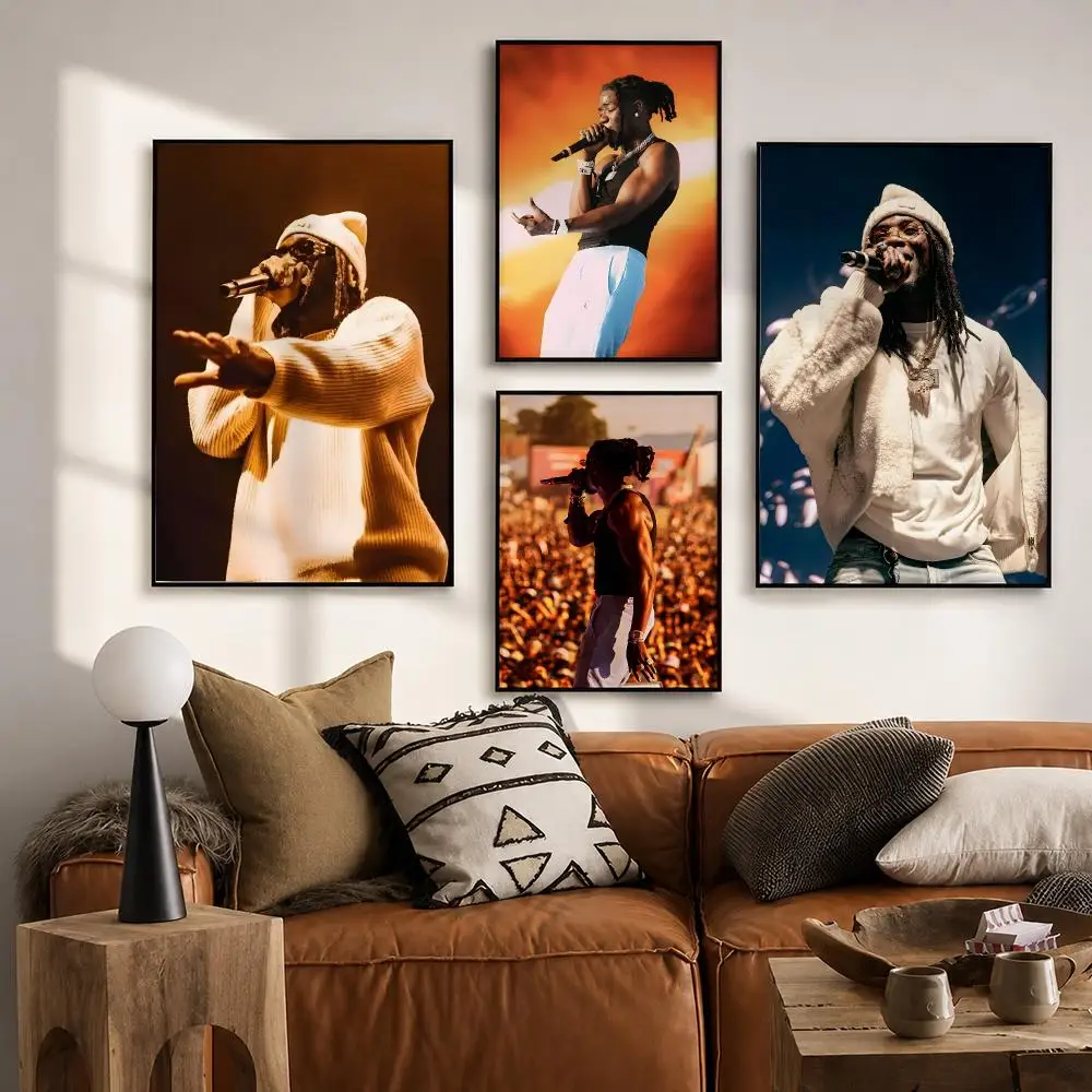 Rapper G-Gazo Poster HD poster wall art self-stick no-residue for home cafe office great gift