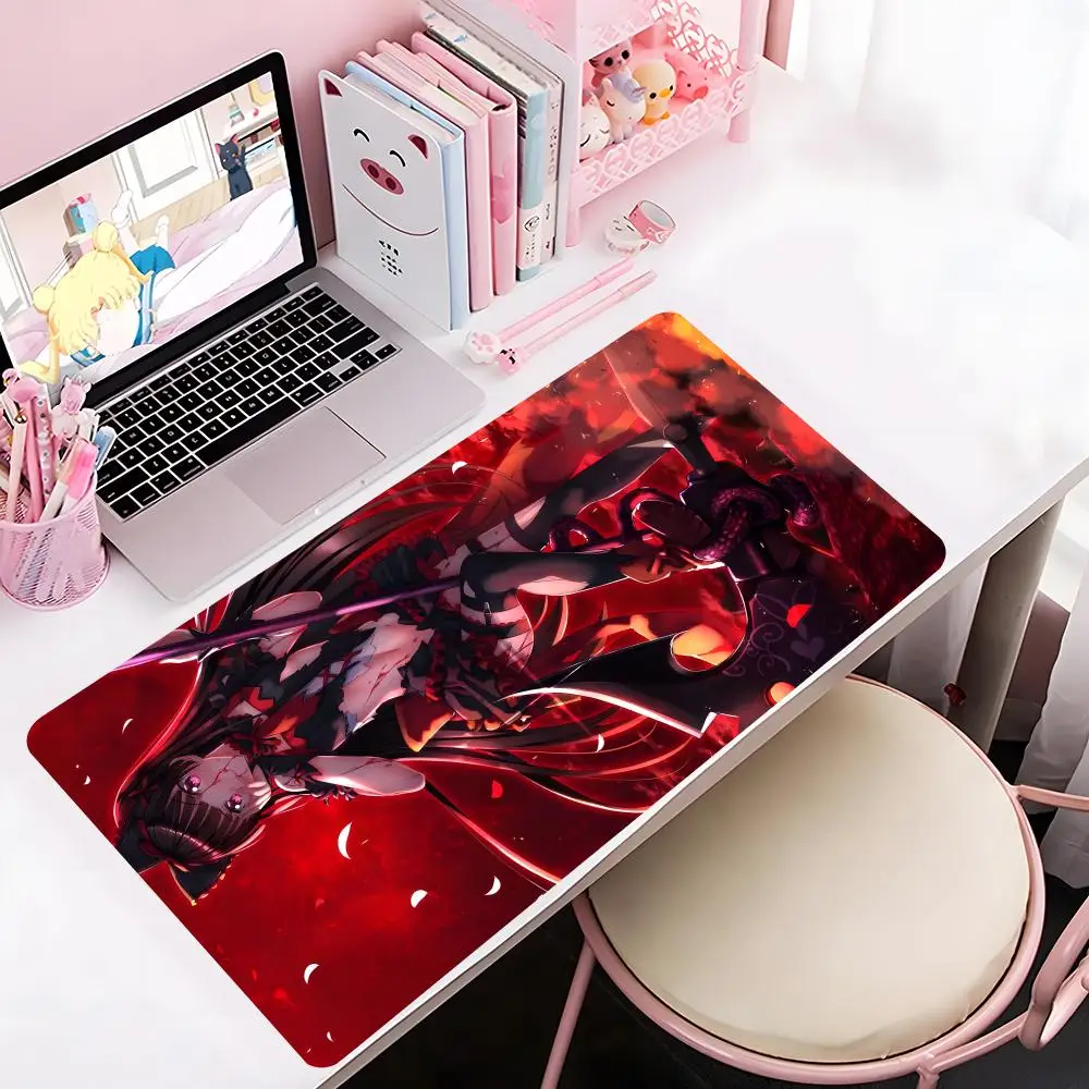 

Коврик для мыши T-THE NEW G-gATE, большой игровой коврик для мыши с закрытыми краями, утолщенный коврик для компьютерной клавиатуры, настольный коврик