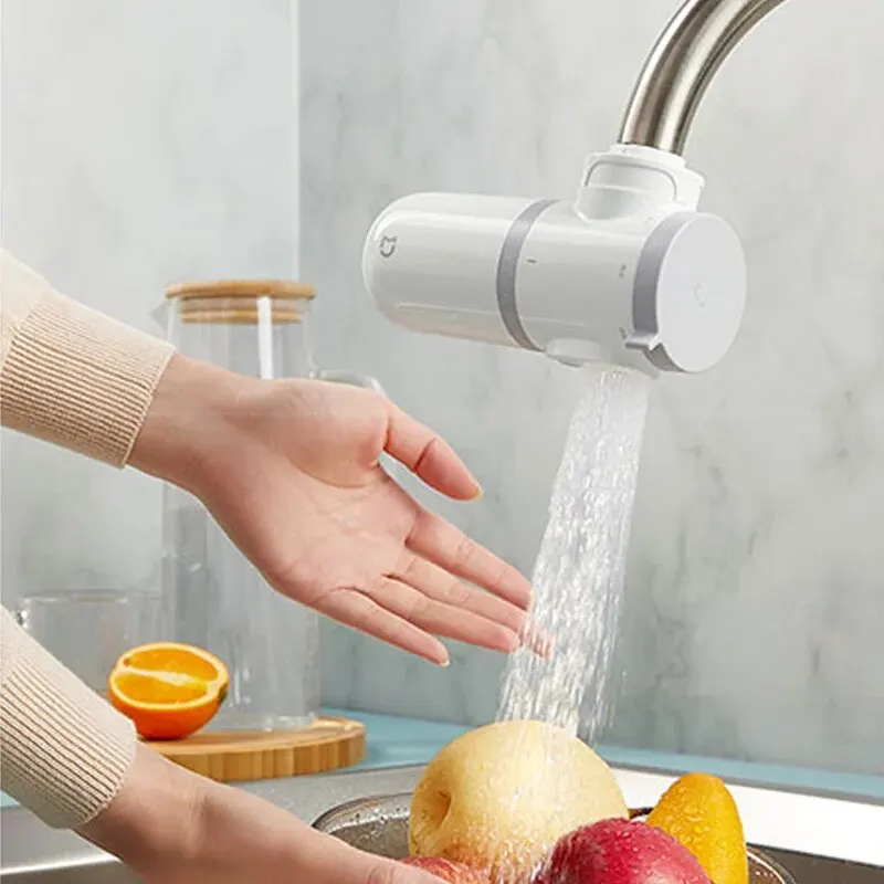 Xiaomi mijia Leitungs wasser reiniger Filter sauberes Küchen armatur wasch bares System für die Entfernung von Aktivkohle zur Entfernung von Bakterien zu Hause