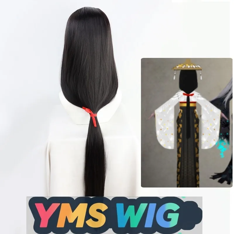 【MES WIG】 Identité V Rouge Papillon Rashomon Cosplay Perruque Interprétation Étoile Miko Mikoto Hannya Perruque
