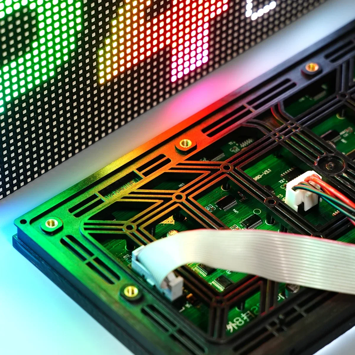 

64x32 Pixels P4 Outdoor Smd Full Color LED Module Advertising Video Display Screen Panel 256x128mm 1/8 Scan