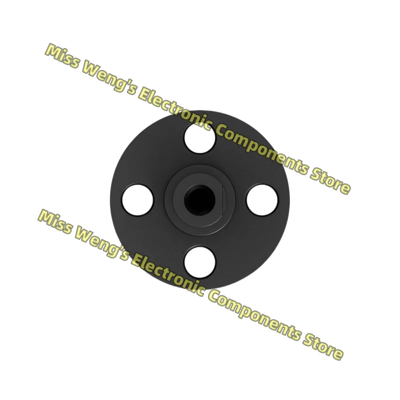 Compatible with multiple transmission components for use with servos Metal Flat Key Shaft Flange Plate-A