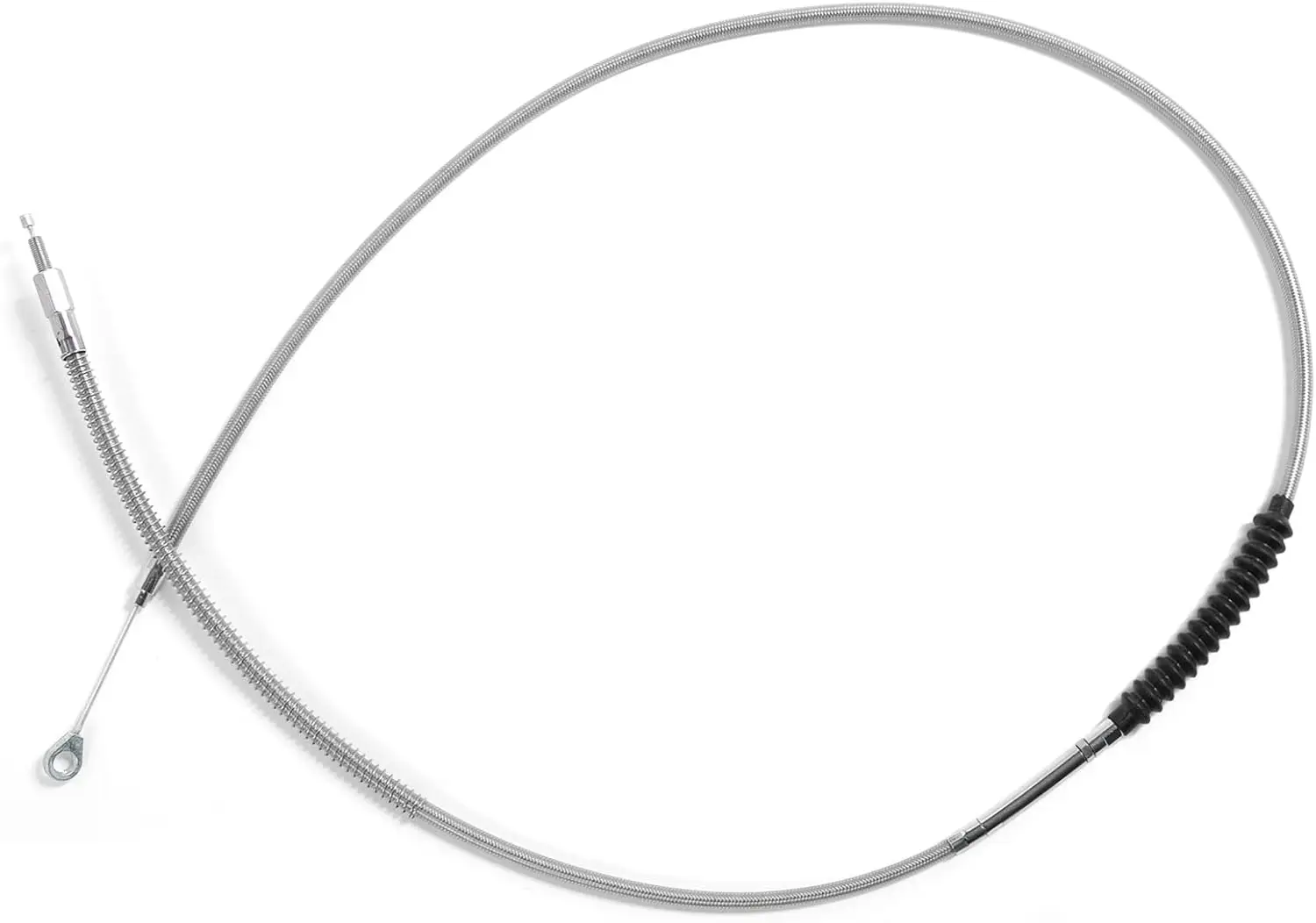 

75-дюймовый трос сцепления из нержавеющей стали для Harley Sportster XLH883 XLH1200 Touring Road King Road Glide Electra Glide Softail Custom N