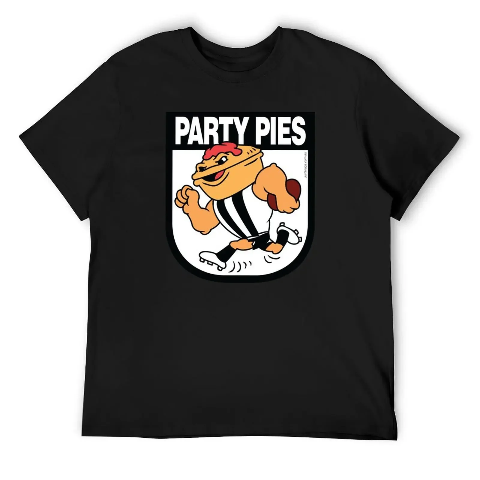 

AFL BBQ Series - Collingwood Party Pies T-Shirt vintage clothes vintage graphic tee luxury clothes men