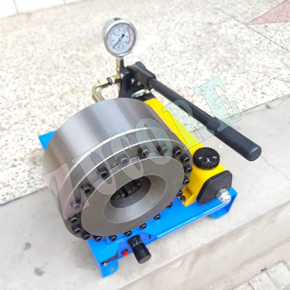 دليل محمول 1/4-1 "أداة تجعيد الخراطيم الهيدروليكية تركيبات الخراطيم الهيدروليكية آلة الضغط آلة تشكيل نهاية الأنابيب