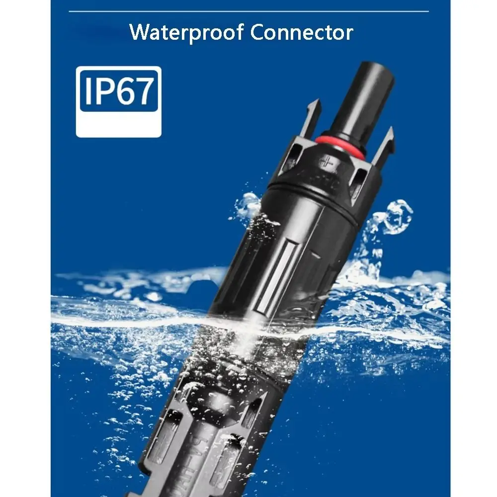 1Pcs 10A 15A 20A 30A Photovoltaic Diode Connector IP67 Waterproof Snap In Locking Solar Panel Diode Connector