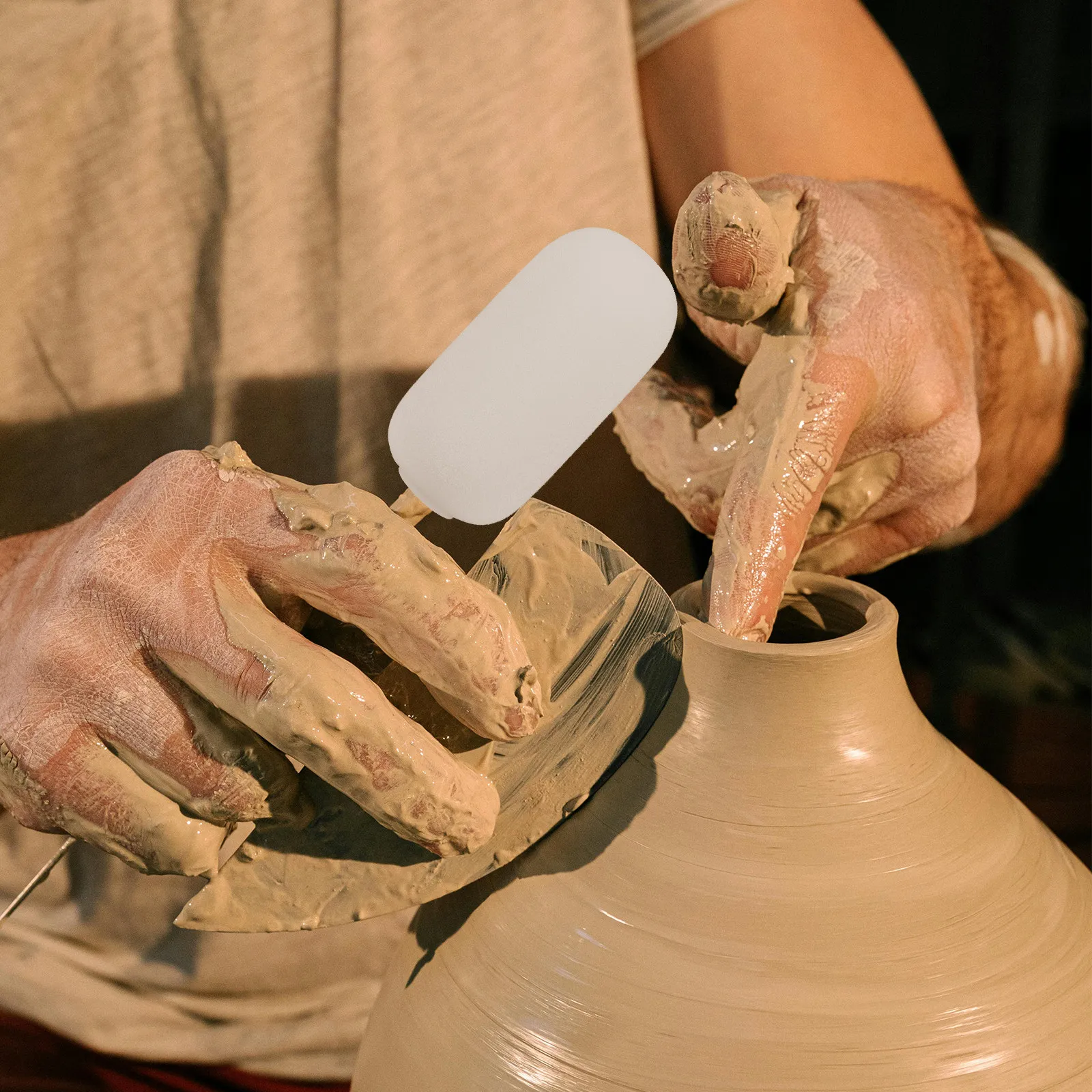 

Набор из 3 губчатых насадок для впитывающей палочки, съемный держатель для губки, для гончарных инструментов, обработки глины, эффективное впитывание, для рукоделия