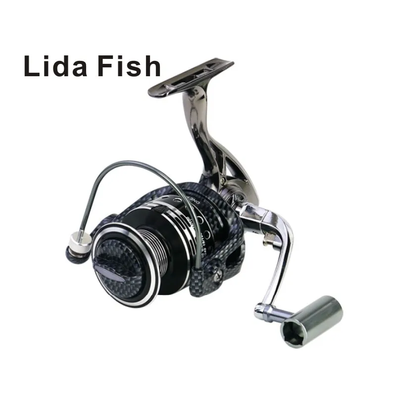 

2020 Lida Fish Brand Full Metal Wire Cup, Caster, Rocker Arm Aluminum Body BA1000-7000 Fishing Gear Spinning Wheel Fishing Reel