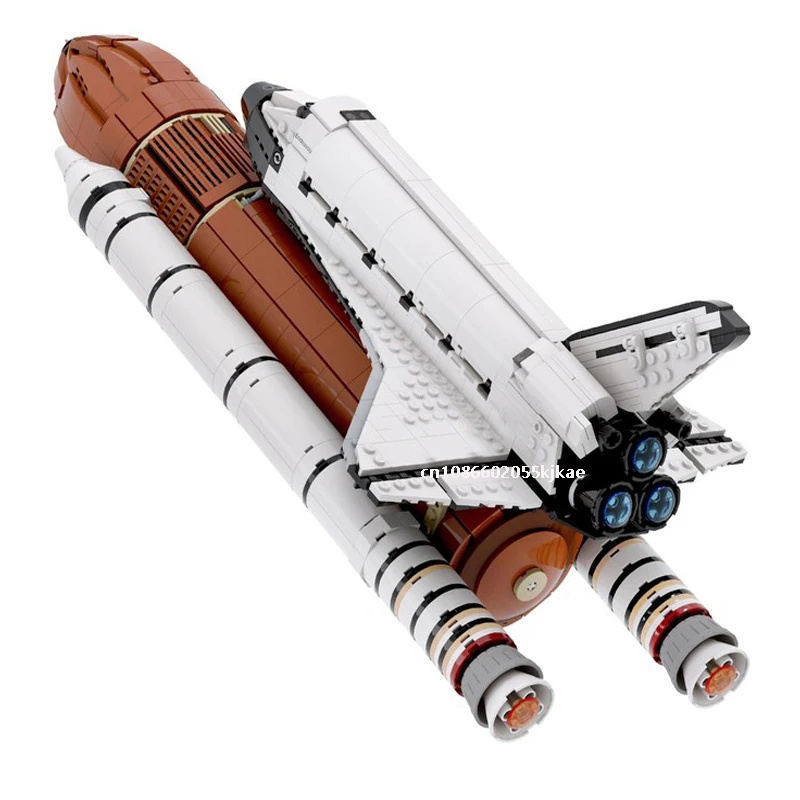 2122PCS 1:110 Scale Space Launch Vehicle rocket Space Shuttle model DIY creative ideas Child Toy Gift technologyBlocks MOC-10283