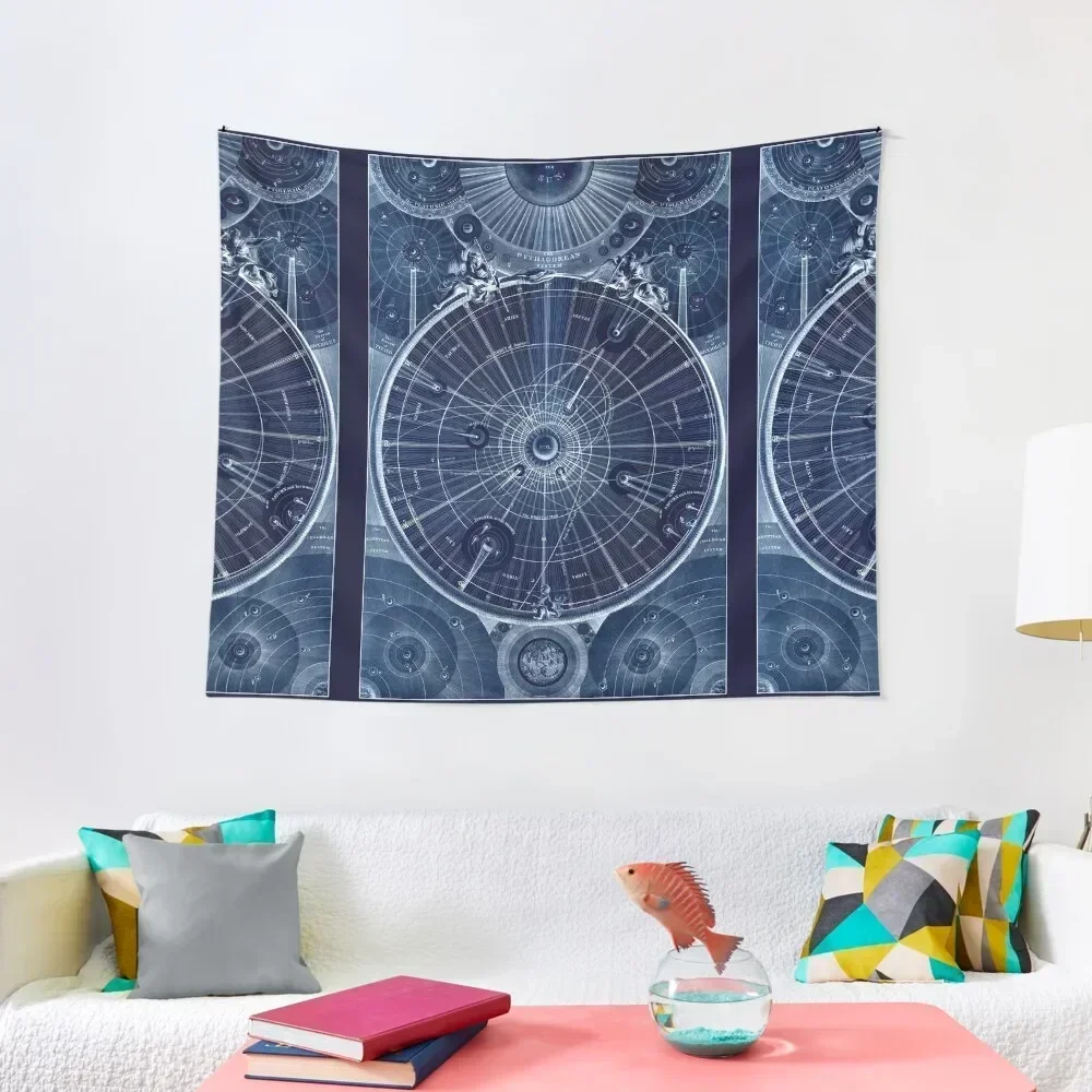 

Celestial Map of the Universe Antique map of the Solar System Tapestry Wallpaper Bedroom Carpet On The Wall Tapestry