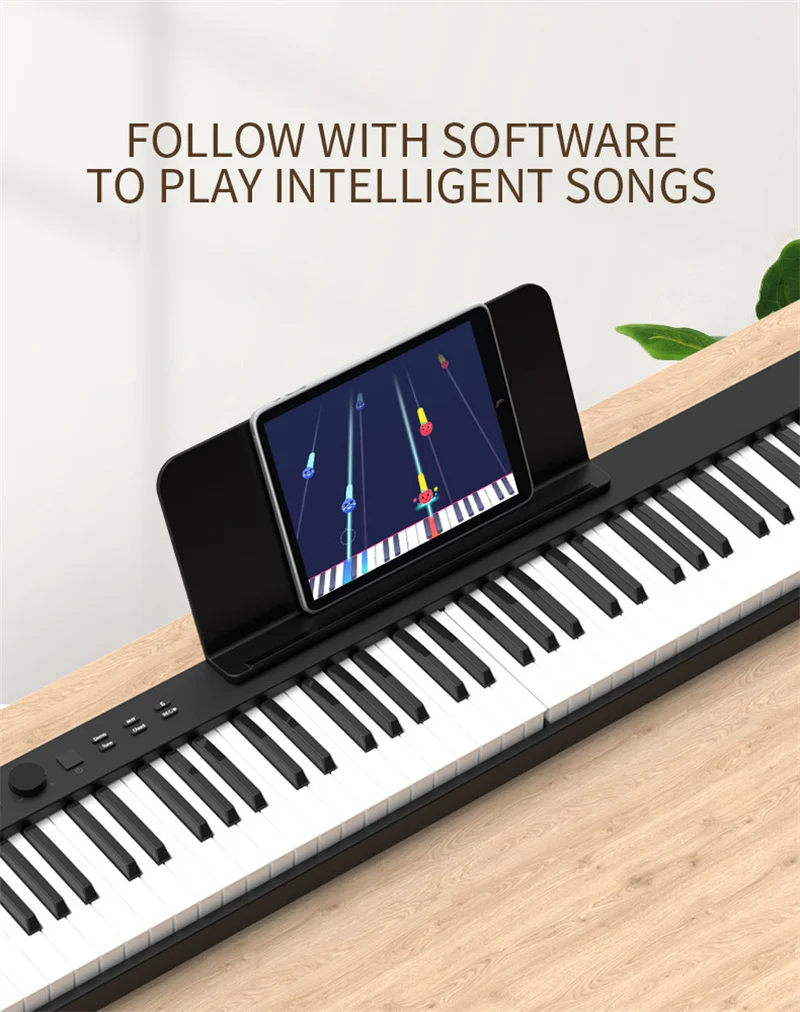 Piano Portabel Studio Midi Keyboard Musik Profesional Piano Digital 88 Tombol Keyboard Piano